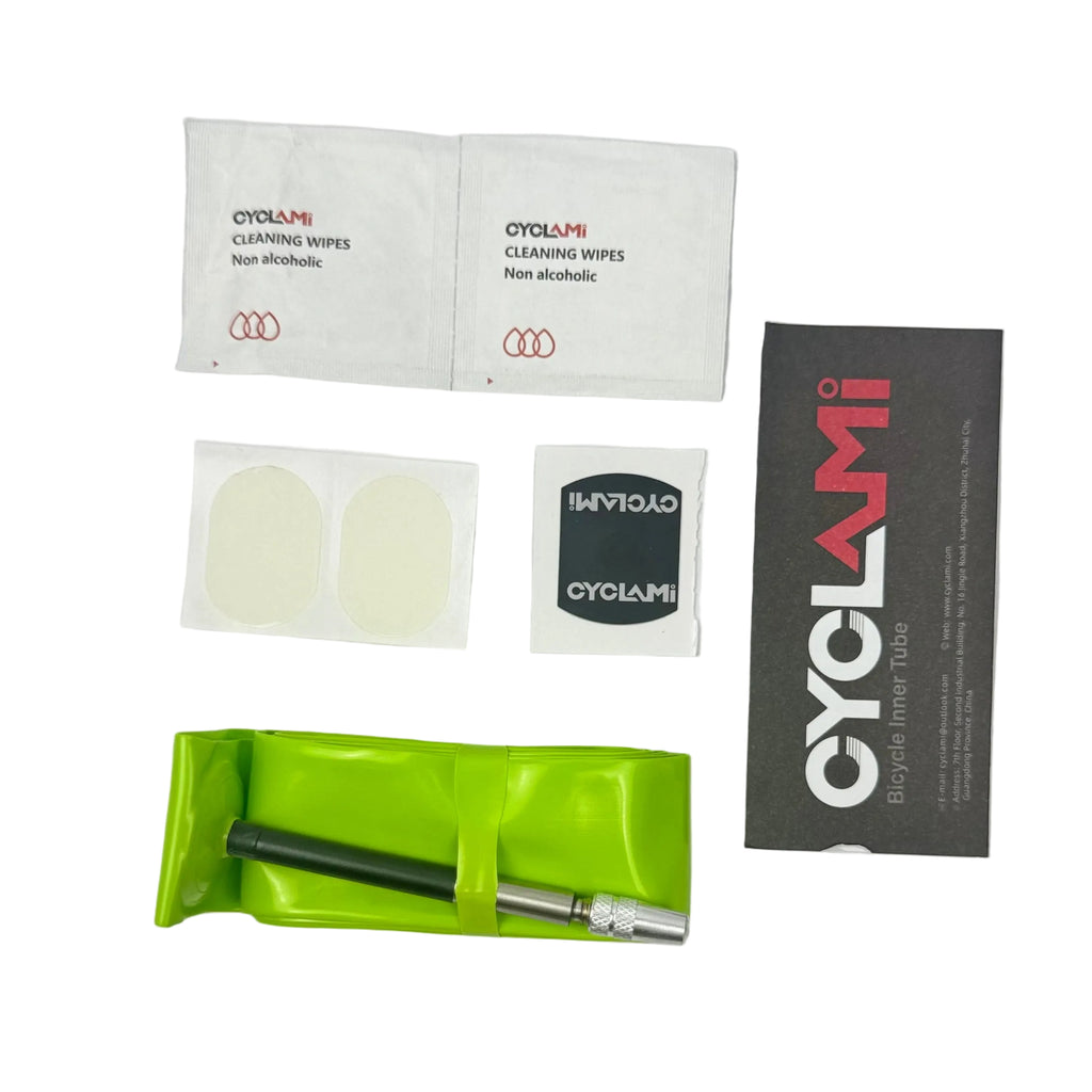 Cyclay TPU Road Bike Inner Tube – 38g, Metal Presta Valve