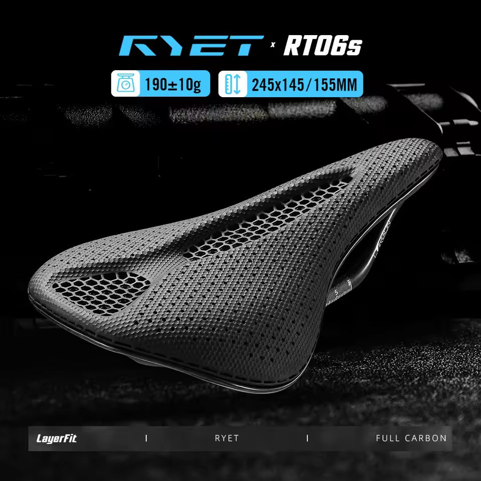 RYET RT06S Full Carbon 3D Printed Saddle