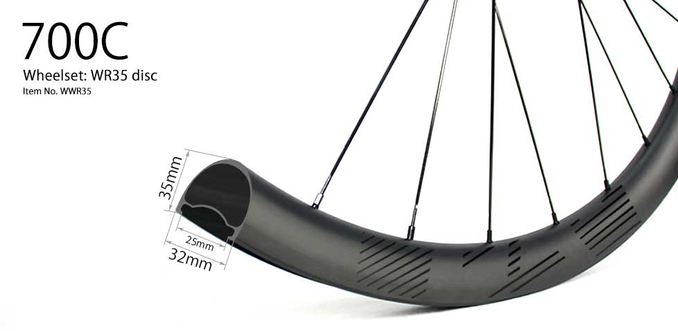 WR35 DISC Gravel WHEELSET