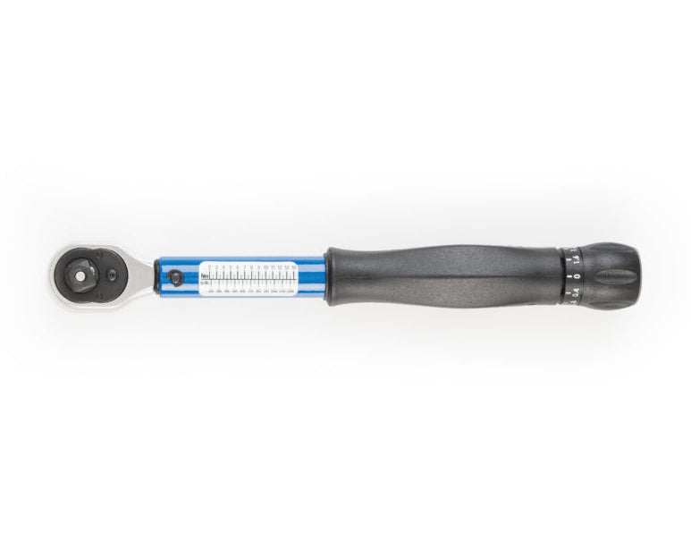 Park Tool TW-5.2 Small Ratcheting Click-Type Torque Wrench - 2-14Nm, 3/8" Drive